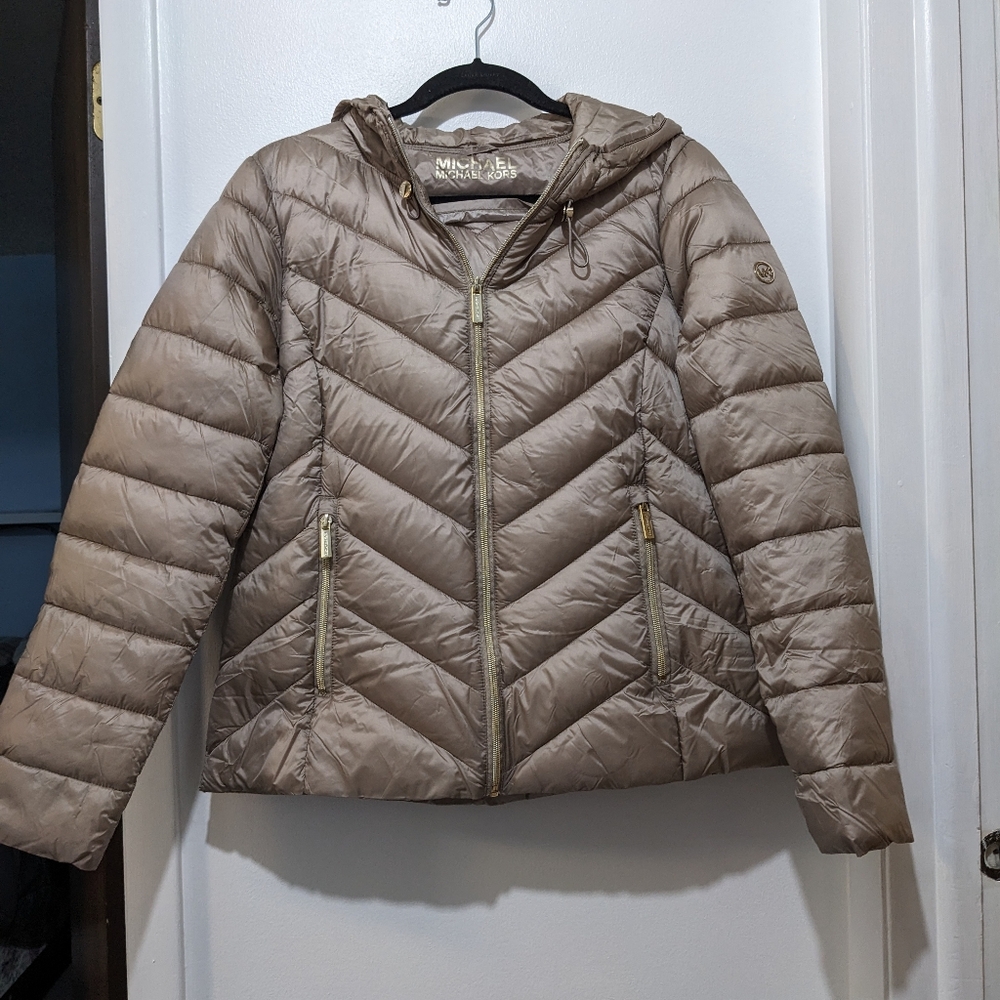NWoT Michael Kors Packable Jacket.